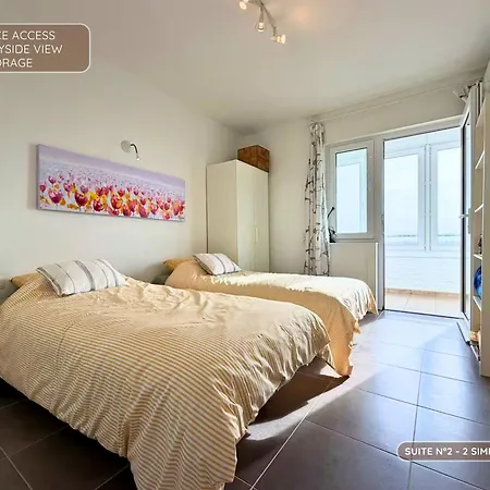 L'effet - Familial Face A La - Garage Prive Gratuit - Animaux Admis - Tram 2min - Casino 10min A Pied Appartement